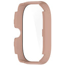 For Xiaomi Redmi Watch 5 / Watch 5 eSIM Case Hard PC All-Around Watch Cover with Tempered Glass Film - Pink - 5