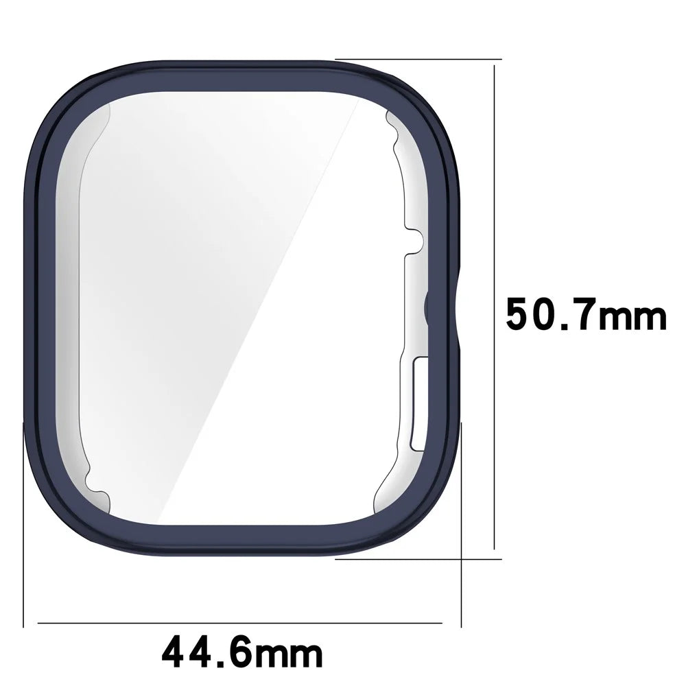 For Xiaomi Redmi Watch 5 Esim / Watch 5 TPU Watch Case Full Coverage Protective Cover - Midnight Blue - 7