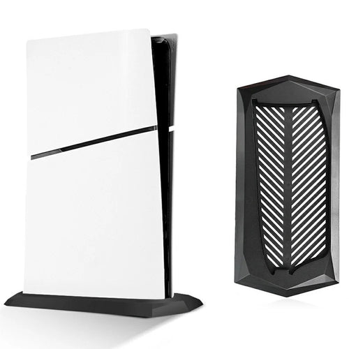 Cooling Stand for Sony PS5 Slim Disc Edition Vertical Game Console Heat Dissipation Base - Black - 1