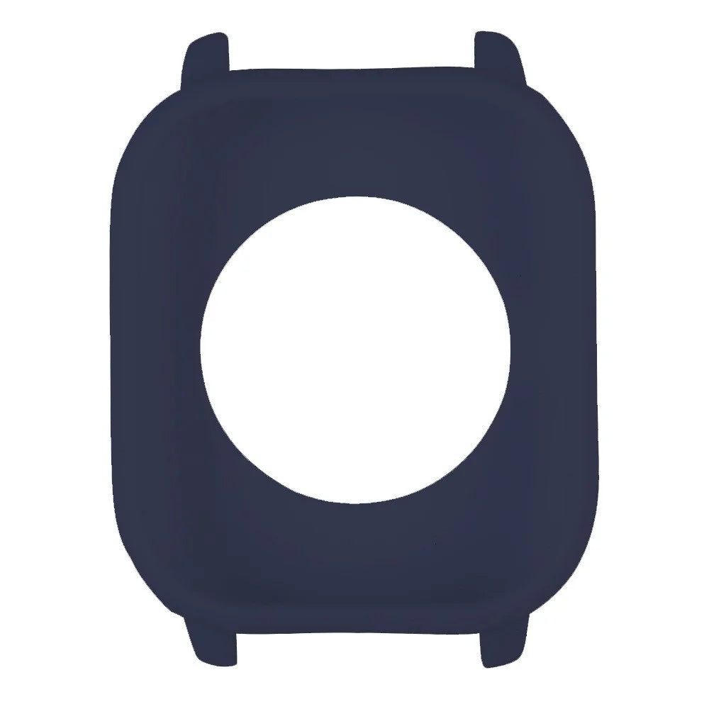For Huami Amazfit GTS Silicone Protective Case Slim Fit Durable Cover - Midnight Blue - 2