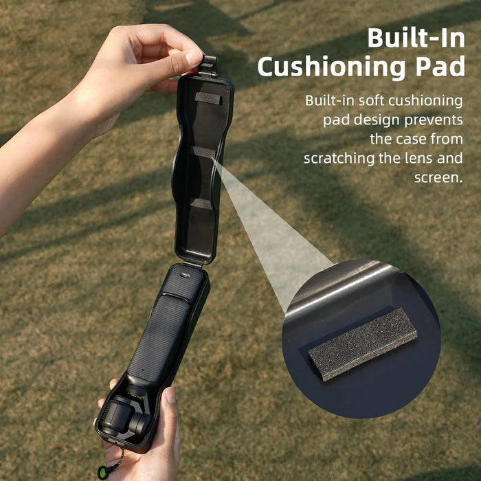For DJI Osmo Pocket 3 Storage Case Waterproof Protective Cover with Soft Cushioning - Black - 5