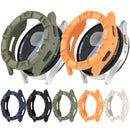 For Samsung Galaxy Watch7 40mm Watch Case Hollow Armor Soft TPU Watch Frame - Green - 7