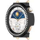 For Huawei Watch GT 5 Pro 42mm PC Case Rhinestone Decor Smartwatch Protective Cover - Black - 2