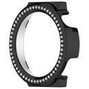 For Huawei Watch GT 5 Pro 42mm PC Case Rhinestone Decor Smartwatch Protective Cover - Black - 4