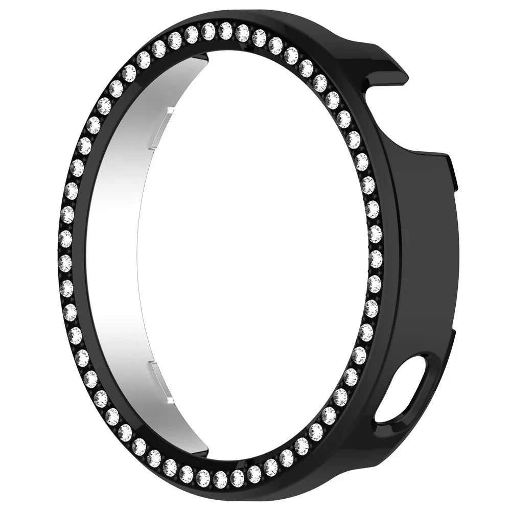For Huawei Watch GT 5 41mm / GT 4 41mm PC Case Rhinestone Decor Smartwatch Protective Cover - Black - 4