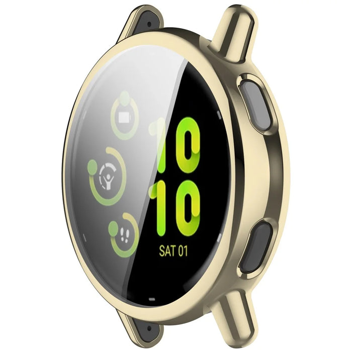 For Garmin vivoactive 5 Watch Case Full Protection TPU Soft Cover Scratch Resistant - Light Gold - 2