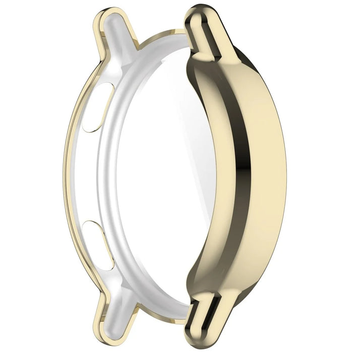 For Garmin vivoactive 5 Watch Case Full Protection TPU Soft Cover Scratch Resistant - Light Gold - 5