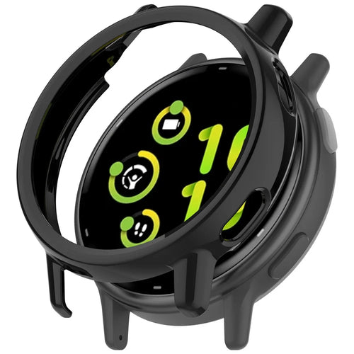 For Garmin Vivoactive 5 PC Protective Case Smartwatch Hollow Design Scratch Resistant Wear Resistant - Black - 1