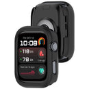 For Huawei Watch D2 Half Coverage Hollow-Out Protective Frame PC Watch Case - Black - 3