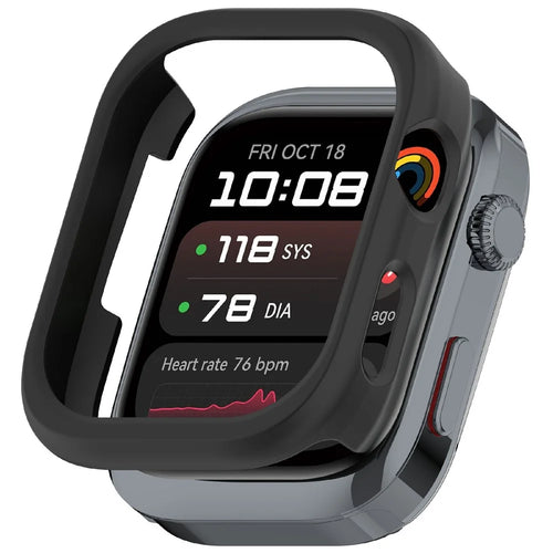 For Huawei Watch D2 PC Case Hollow Design Lightweight Smartwatch Protective Shell - Black - 1