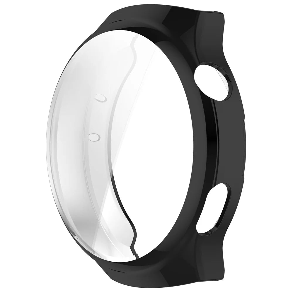 For Huawei Watch 4 Pro TPU Watch Case Full Coverage Protective Cover - Electroplate Black - 2