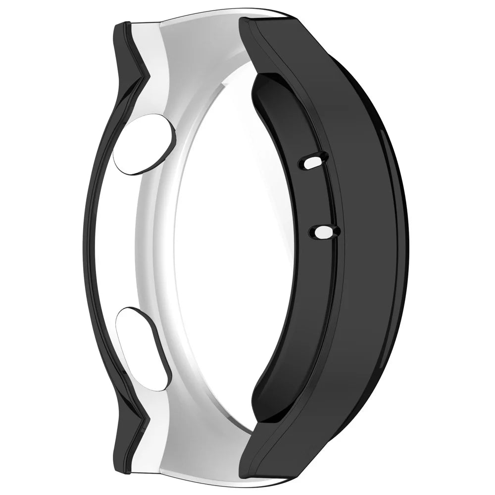 For Huawei Watch 4 Pro TPU Watch Case Full Coverage Protective Cover - Electroplate Black - 3