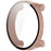 For Suunto Vertical Watch Case PC Frame Cover with Tempered Glass Screen Film - Pink - 2