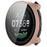 For Suunto Vertical Watch Case PC Frame Cover with Tempered Glass Screen Film - Pink - 5
