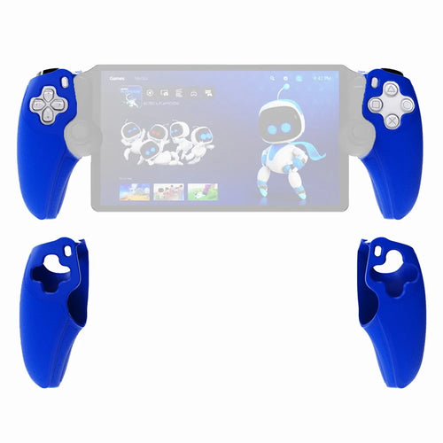 For Sony PS5 Portal Handheld Console Protective Cover Left and Right Controller Silicone Case - Blue - 1