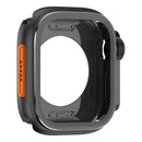Protective Case for Apple Watch Series 9 45mm / 8 45mm / 7 45mm Alloy Watch Frame - Black - 2