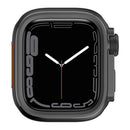 Protective Case for Apple Watch Series 9 45mm / 8 45mm / 7 45mm Alloy Watch Frame - Black - 6