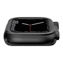 Protective Case for Apple Watch Series 9 45mm / 8 45mm / 7 45mm Alloy Watch Frame - Black - 7