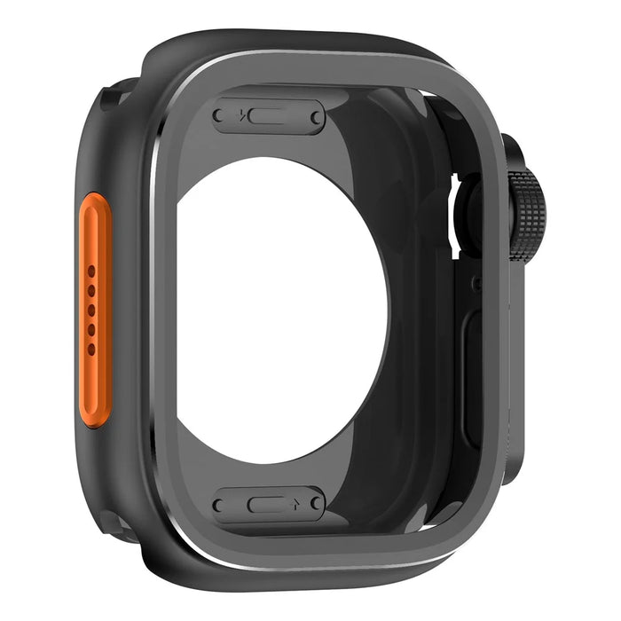 Protective Case for Apple Watch SE3 / SE2 / SE1 /  6 / 5 / 4 44mm  Alloy Watch Frame - Black - 2