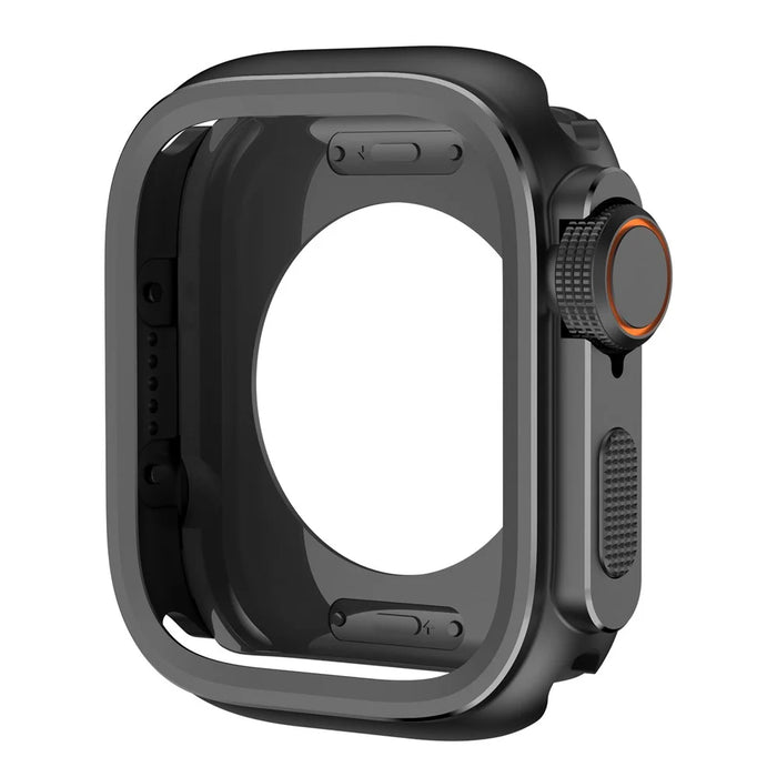 Protective Case for Apple Watch SE3 / SE2 / SE1 /  6 / 5 / 4 44mm  Alloy Watch Frame - Black - 3