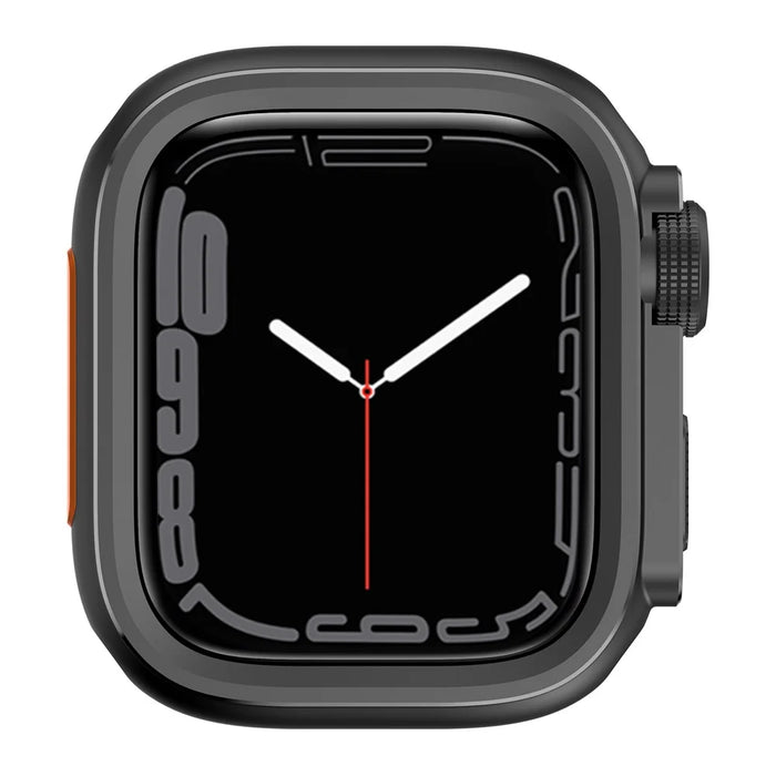 Protective Case for Apple Watch SE3 / SE2 / SE1 /  6 / 5 / 4 44mm  Alloy Watch Frame - Black - 6