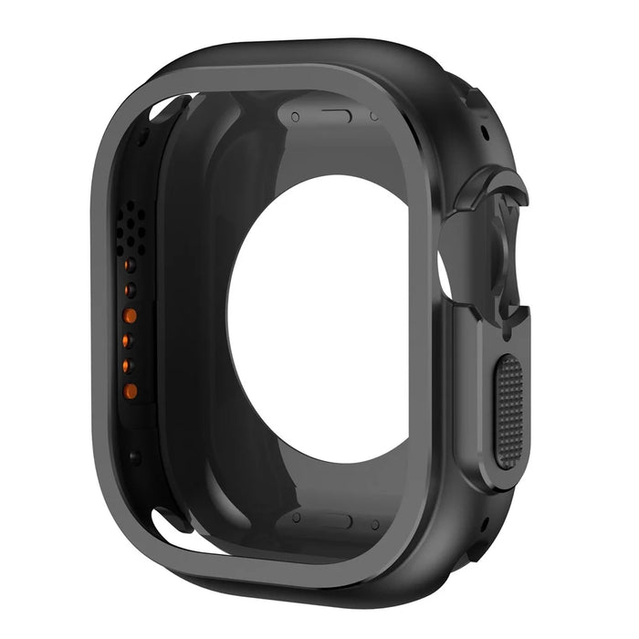 For Apple Watch Ultra 3 / Ultra 2 / Ultra 49mm Protective Case Alloy Watch Frame - Black - 3