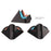 DOBE TNS-3170 For Nintendo Switch OLED / Switch 2 / Switch Charging Dock Portable Triangle Charging Stand - Orange+Black - 3