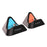 DOBE TNS-3170 For Nintendo Switch OLED / Switch 2 / Switch Charging Dock Portable Triangle Charging Stand - Orange+Black - 4