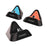DOBE TNS-3170 For Nintendo Switch OLED / Switch 2 / Switch Charging Dock Portable Triangle Charging Stand - Orange+Black - 7