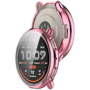 For Huami Amazfit Active 2 (A2437) Watch Case Full Coverage Flexible TPU Electroplating Cover - Pink - 3