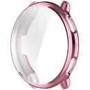 For Huami Amazfit Active 2 (A2437) Watch Case Full Coverage Flexible TPU Electroplating Cover - Pink - 4