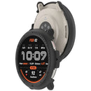 For Huami Amazfit Active 2 (A2437) Watch Case Hollow Design Hard PC Protective Cover - Black - 3