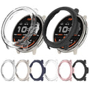 For Huami Amazfit Active 2 (A2437) Watch Case Hollow Design Hard PC Protective Cover - Black - 7