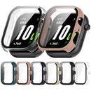 For Honor Choice ROSSINI 2i Watch Case PC Frame Cover with Tempered Glass Screen Film - Black - 7