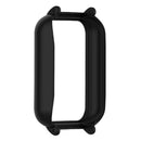 For Xiaomi Smart Band 9 Pro Watch Frame Watch Strap PC Cover with 12mm Inner Adapter Connector - Black - 2