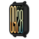 For Xiaomi Smart Band 9 Pro Watch Frame Watch Strap PC Cover with 12mm Inner Adapter Connector - Black - 4