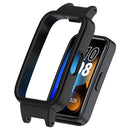 12MM Smart Watch Case For Huawei Band 10 NFC  /  10  /  9 NFC  /  9  /  8 NFC  /  8 Lightweight PC Protective Frame - Black - 2