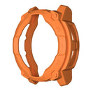 For Garmin Instinct 3 Solar 45mm Protective Case Rugged Armor TPU Shell Watch Cover - Orange - 4