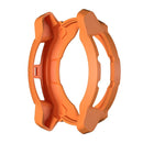 For Garmin Instinct 3 Solar 45mm Protective Case Rugged Armor TPU Shell Watch Cover - Orange - 5