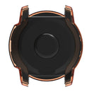 For Garmin Instinct 3 50mm Watch Case Soft TPU Protective Cover - Transparent Orange - 4