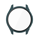 For Garmin Approach S50 Watch Case PC Frame Cover with Tempered Glass Screen Film - Green - 3