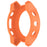For Garmin Descent G2 Soft TPU Watch Case Hollow Shockproof Bumper Frame Cover - Orange - 3