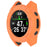 For Garmin Descent G2 Soft TPU Watch Case Hollow Shockproof Bumper Frame Cover - Orange - 5