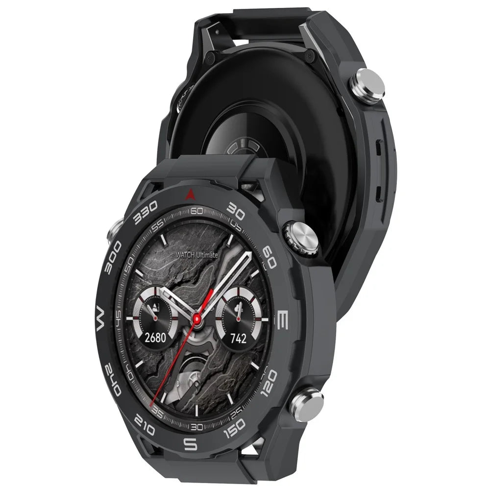 For Huawei Watch GT 5 Pro 46mm Protective Case High End Dropproof PC Watch Frame - Grey - 3