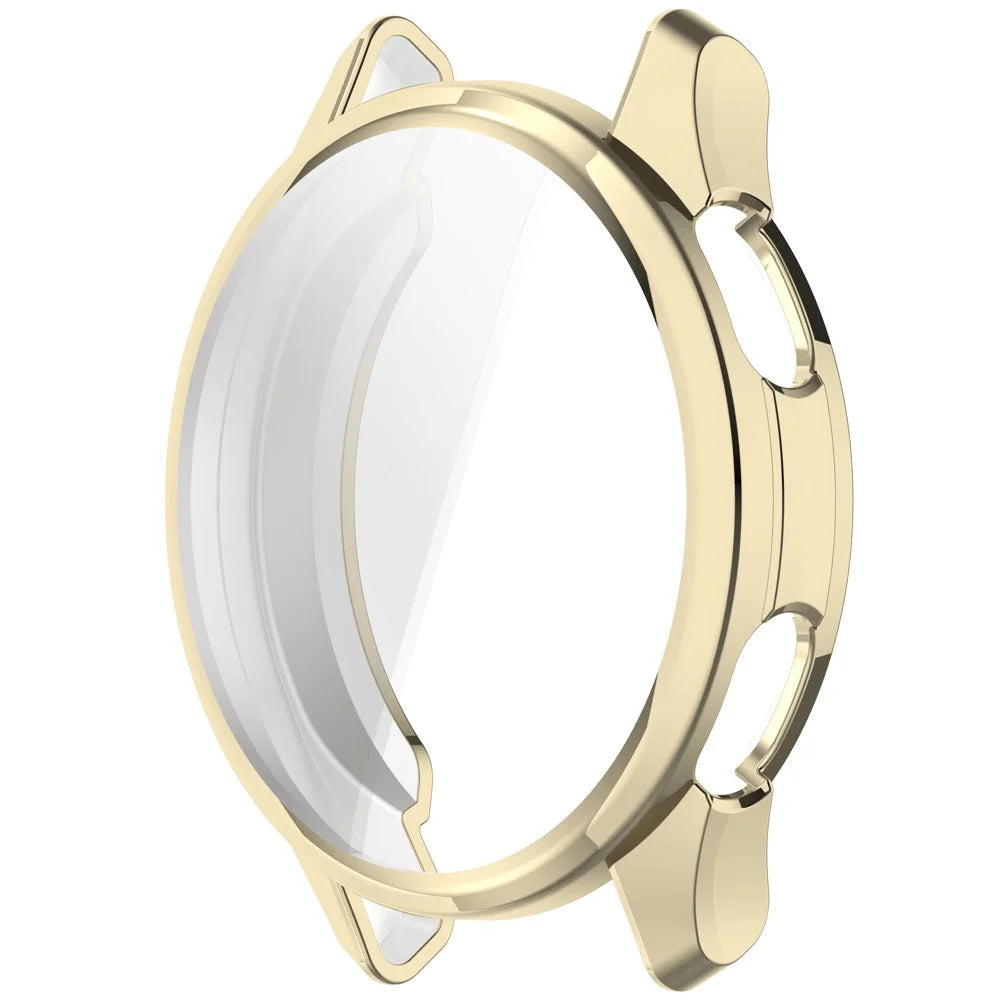For Garmin Approach S50 Watch Case Soft TPU Protective Cover - Light Gold - 4