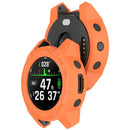 Watch Case for Garmin Descent G2 / G1 / G1 Solar / G1 Solar Letel Soft TPU Hollow Shockproof Bumper Frame - Orange - 3