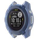 Protective Watch Case for Garmin Descent G2 / G1 / G1 Solar / G1 Solar Letel TPU Semi-Enclosed Cover - Transparent Blue - 2