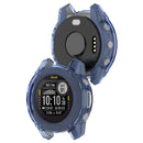 Protective Watch Case for Garmin Descent G2 / G1 / G1 Solar / G1 Solar Letel TPU Semi-Enclosed Cover - Transparent Blue - 3