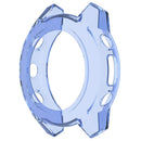 Protective Watch Case for Garmin Descent G2 / G1 / G1 Solar / G1 Solar Letel TPU Semi-Enclosed Cover - Transparent Blue - 4