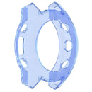 Protective Watch Case for Garmin Descent G2 / G1 / G1 Solar / G1 Solar Letel TPU Semi-Enclosed Cover - Transparent Blue - 5